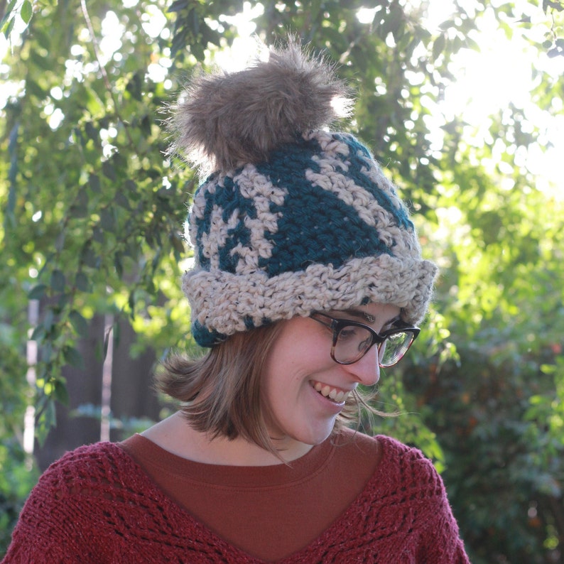 Tapestry Crochet Hat Tapestry Crochet Hat Pattern Crochet Etsy