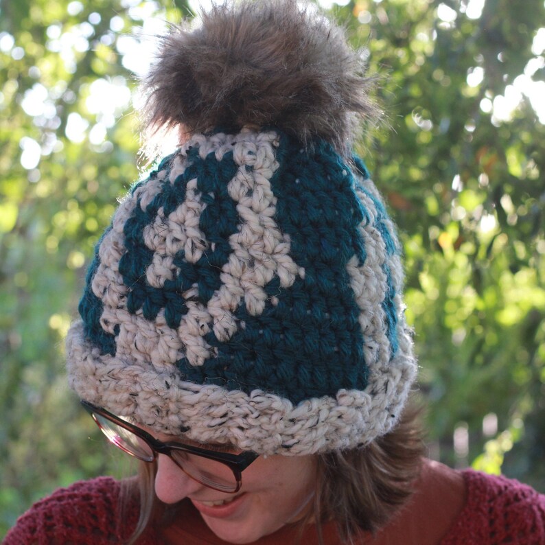 Tapestry Crochet Hat Tapestry Crochet Hat Pattern Crochet Etsy