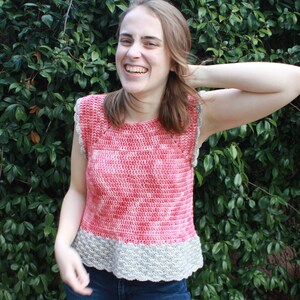 Crochet Top Pattern, Crochet Summer Top Pattern, Easy Crochet Pattern, Crochet Pattern, Easy Crochet Top image 10