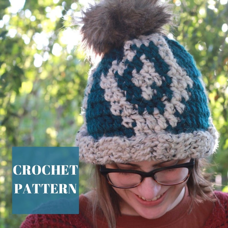 Tapestry Crochet Hat Tapestry Crochet Hat Pattern Crochet Etsy