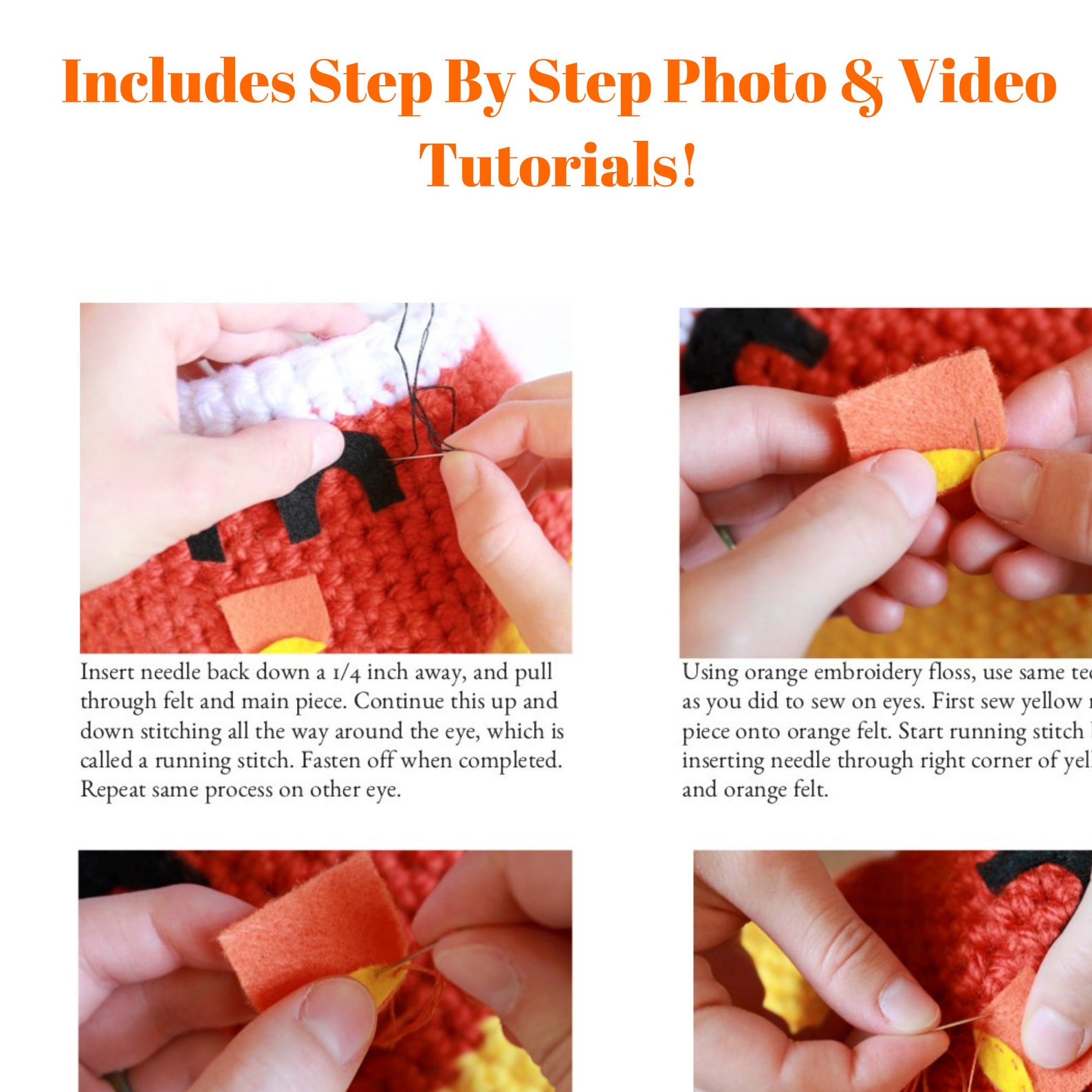 Jumbo Candy Corn Crochet Recipe PDF Pattern Amigurumi Crochet Toy ...