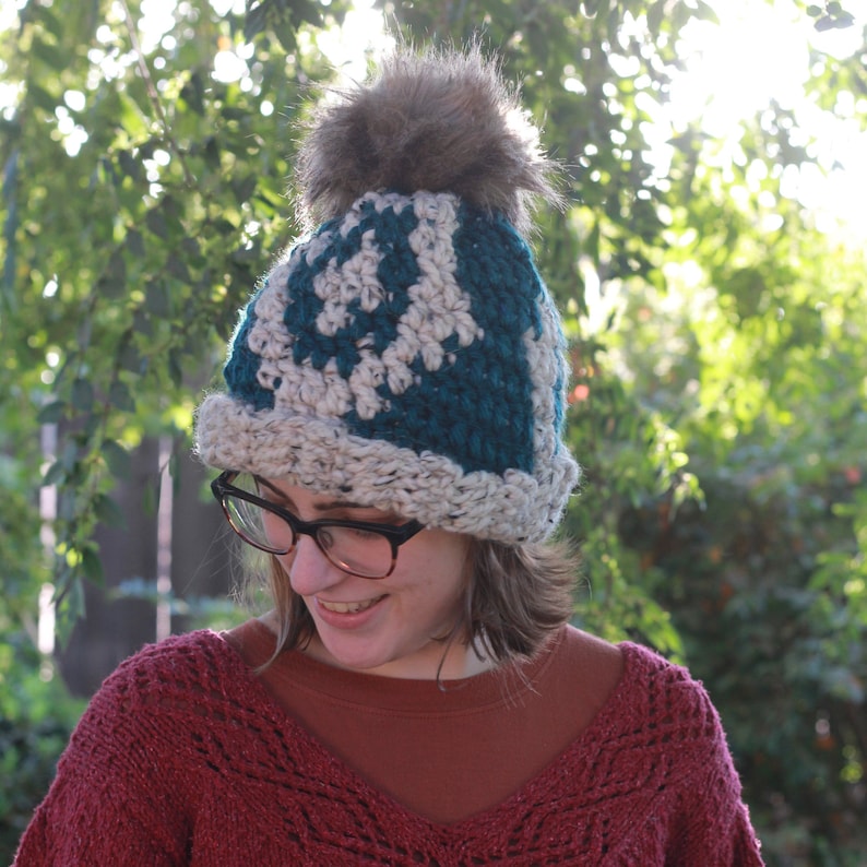 Tapestry Crochet Hat Tapestry Crochet Hat Pattern Crochet Etsy