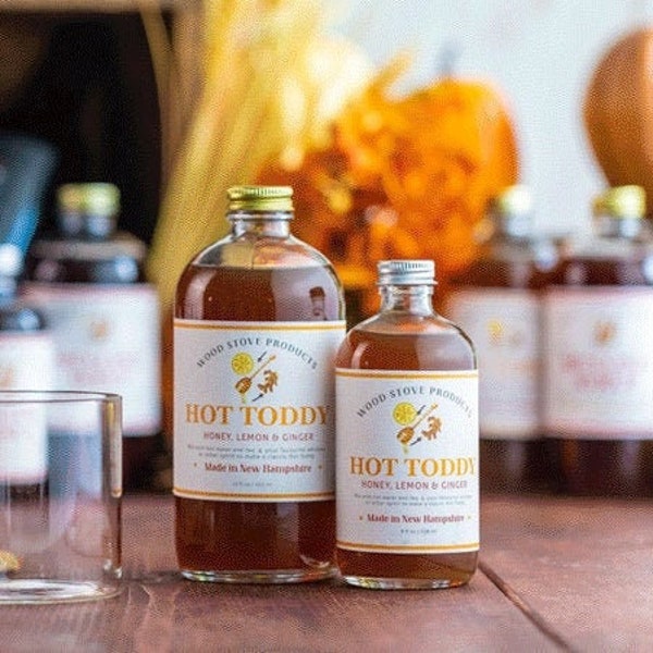 Wood Stove Kitchen Hot Toddy Mix (Honey, Lemon & Ginger), 8 oz