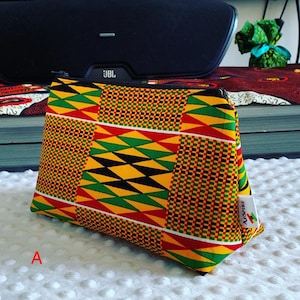 Cosmetic bag | Make Up Bag | Purse - African Print