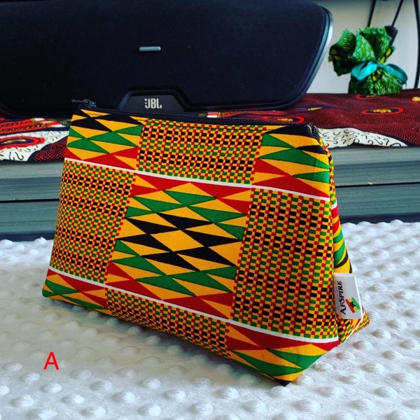 Trousse à cosmétiques | trousse de maquillage | Porte-monnaie - Imprimé africain