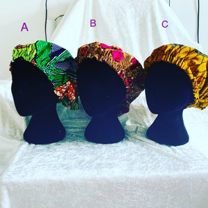 Children&#39;s Satin Lined Bonnets/Headbands