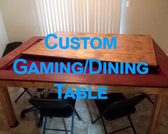 gaming table etsy
