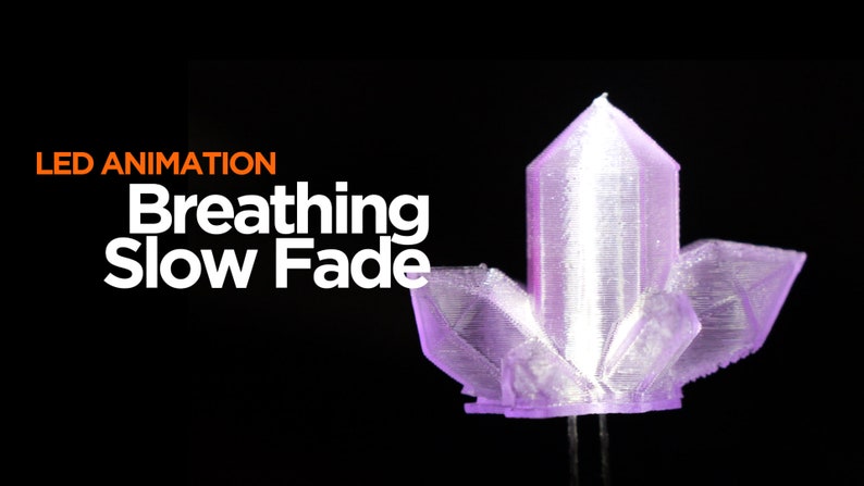 LED Crystal Breathing Animation - Etsy