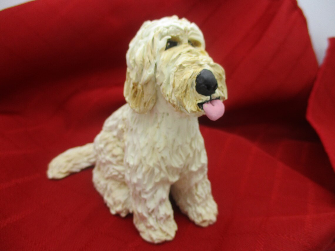 labradoodle statue