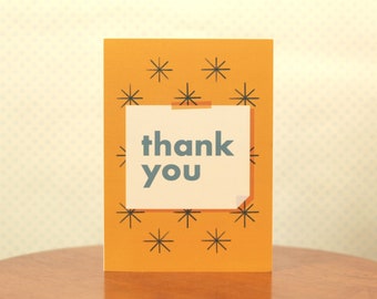 Thank You Sticky Note | Greeting Card