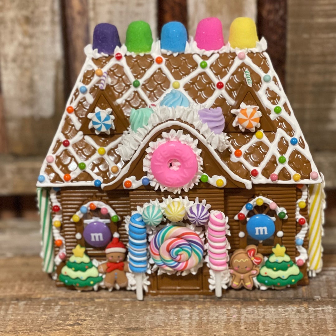 Fake Gingerbread House Gingerbread House Decor Gingerbread Etsy