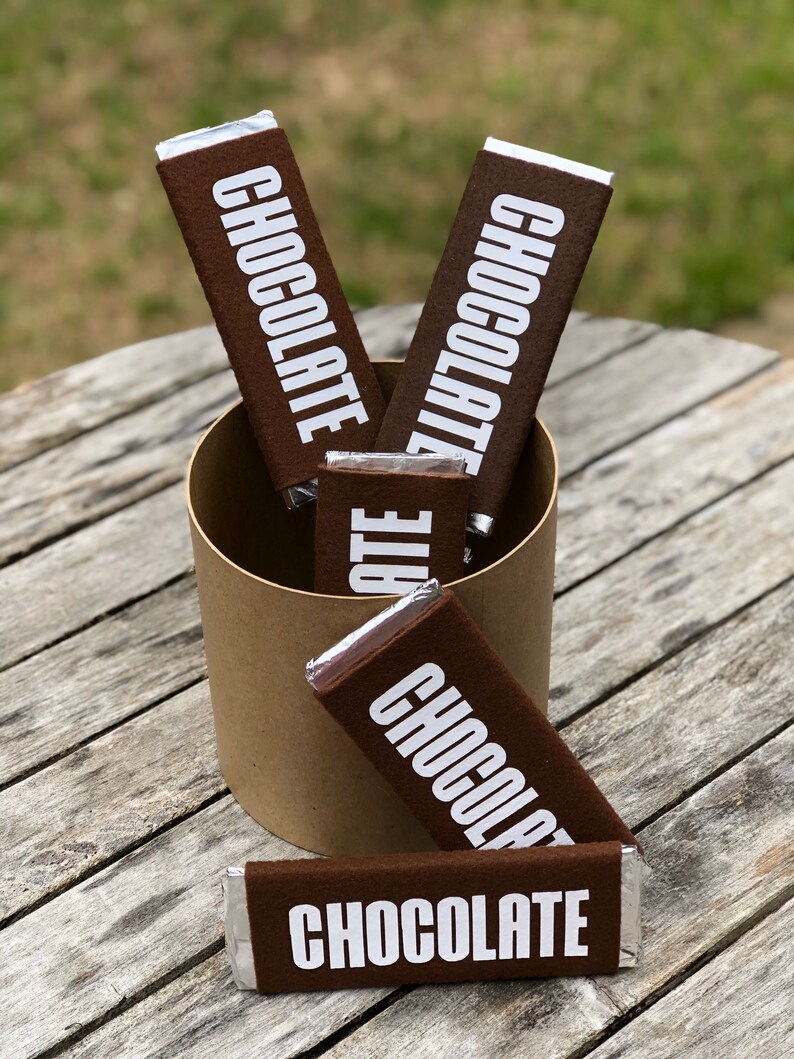 Fake Chocolate Candy Bars Fake Candy Bars Fake Candy Fake Etsy