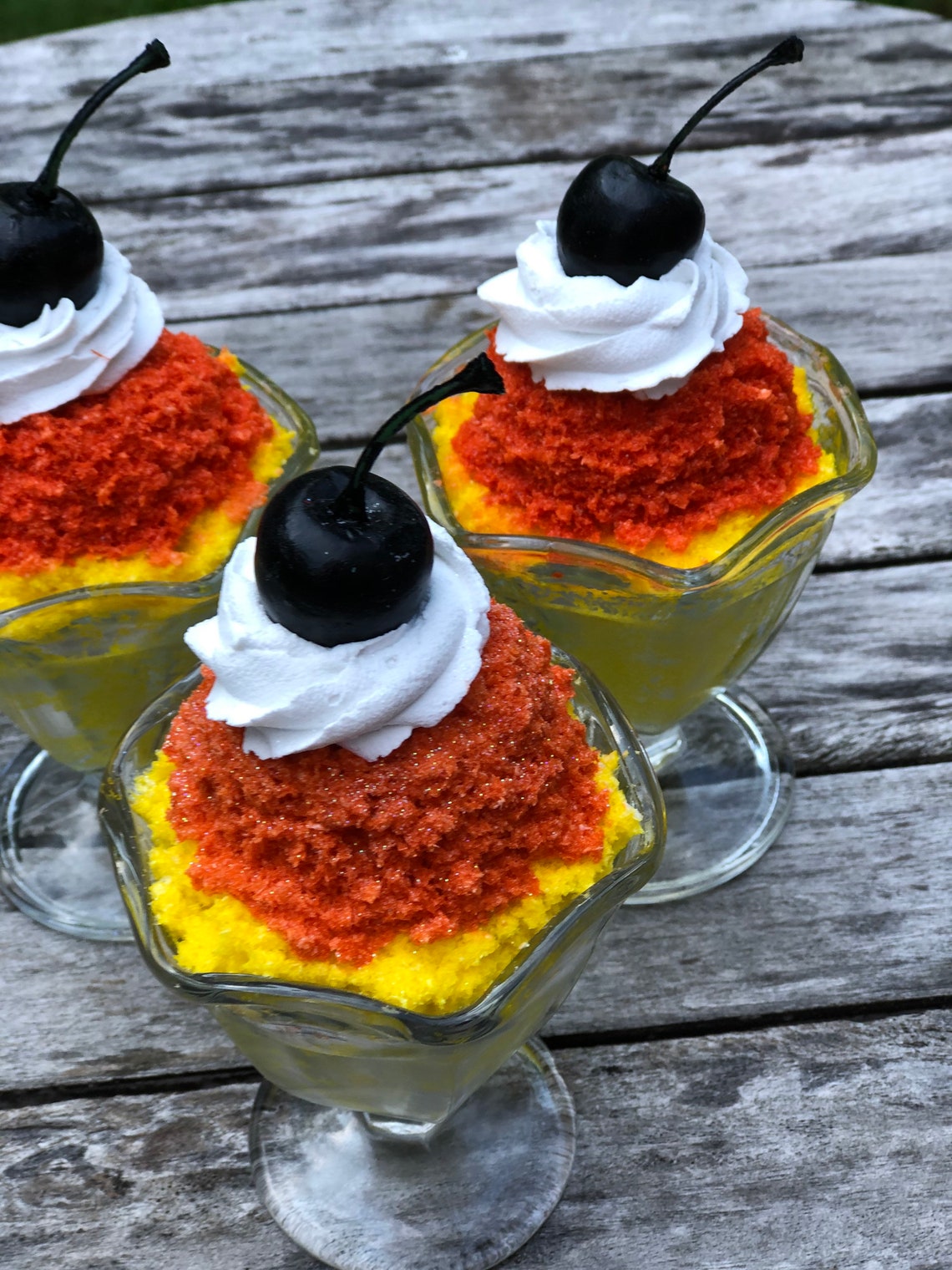 Fake Halloween Snow Cone Halloween Decor Halloween Fake Etsy