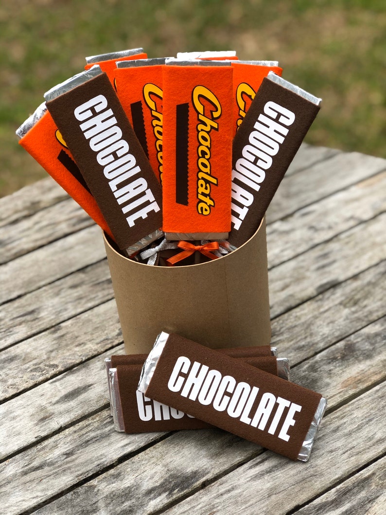 Fake Chocolate Candy Bars Fake Candy Bars Fake Candy Fake Etsy