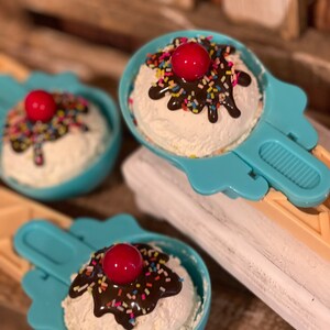 Faux Ice Cream Scoop, Fake Ice Cream, Birthday Party Decor, Summer ...