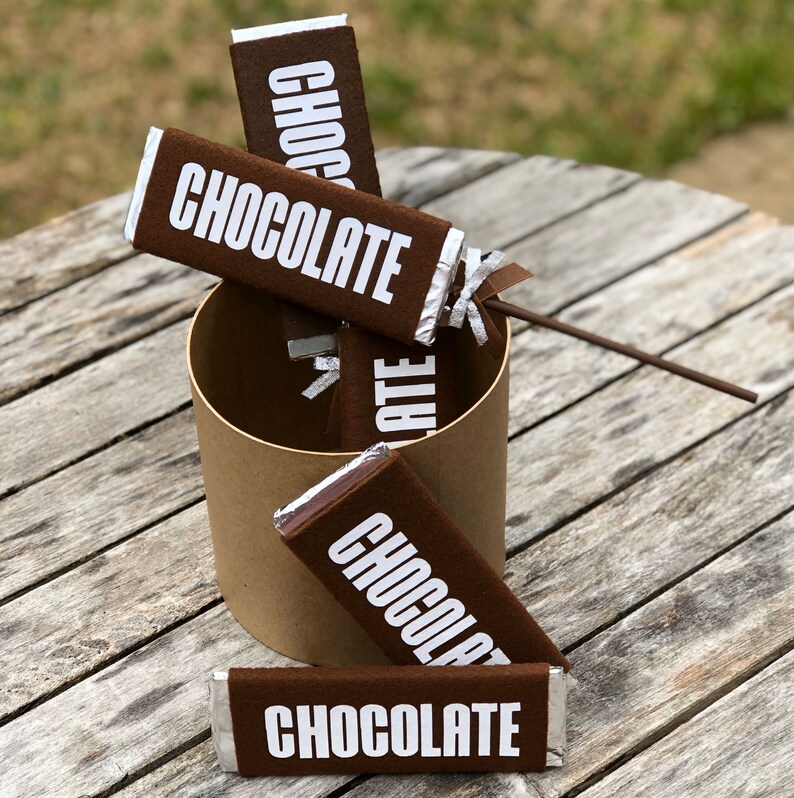 Fake Chocolate Candy Bars Fake Candy Bars Fake Candy Fake Etsy