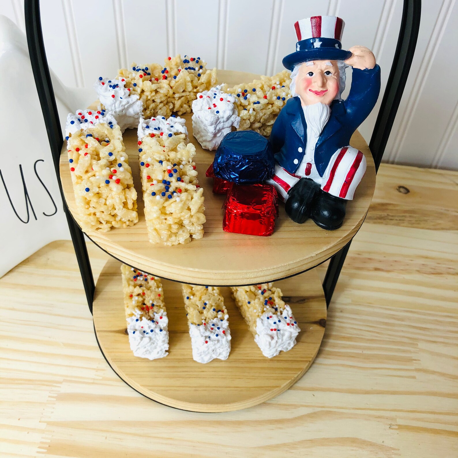 Fake Rice Krispies Patriotic Rice Krispies 4th of July Rice Etsy UK