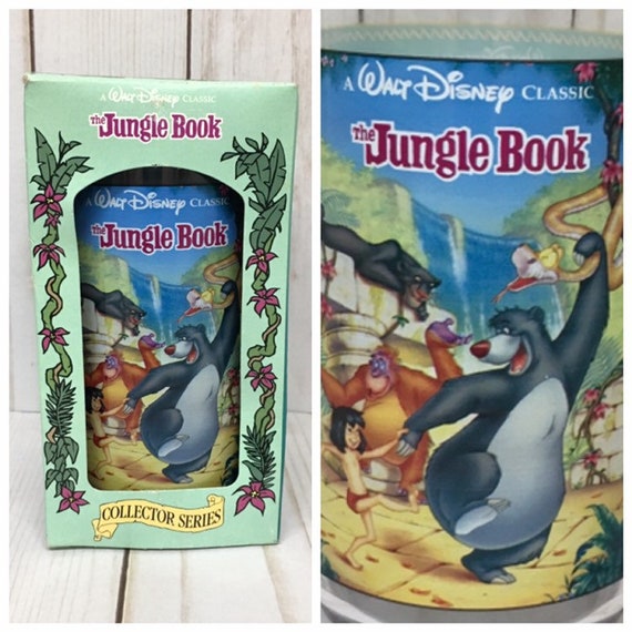 Vintage Disney Jungle Book Disney Collector Series Cup Burger Etsy