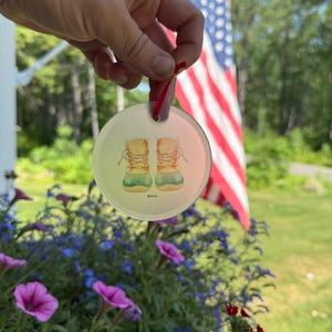 Maine boots Ornament