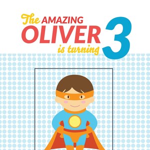 SUPERHERO INVITATION!