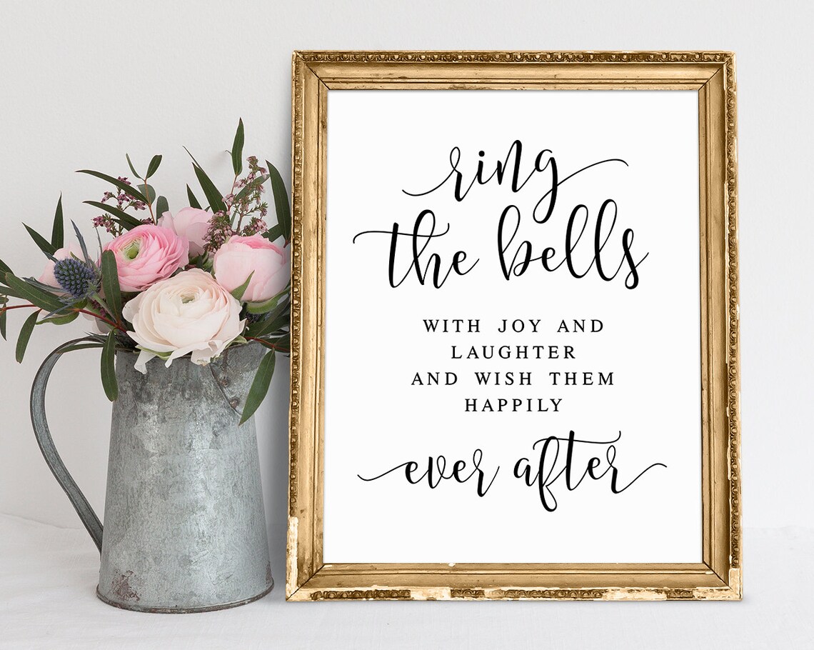 Ring the Bells With Joy and Laughter and Wish Wish Them Etsy