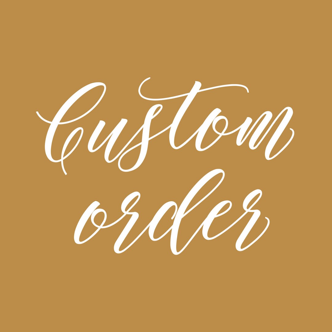 Custom Sign: Personalized Digital Download - Etsy