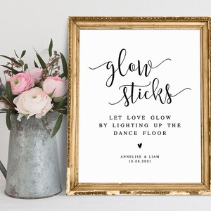 wedding glow sticks for reception