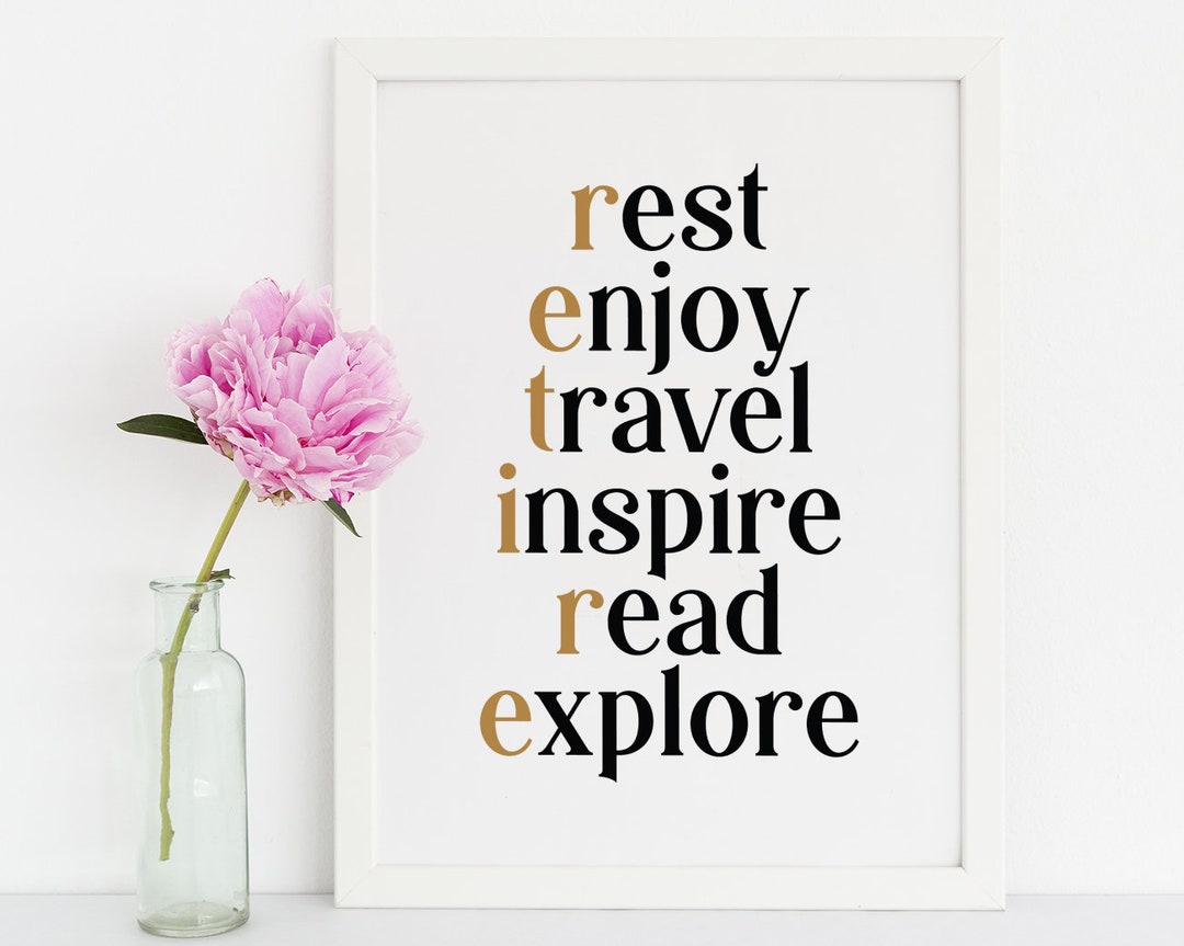 Retirement Rules, Retirement Gift Sign, Retire Letter Sign, Retirement ...