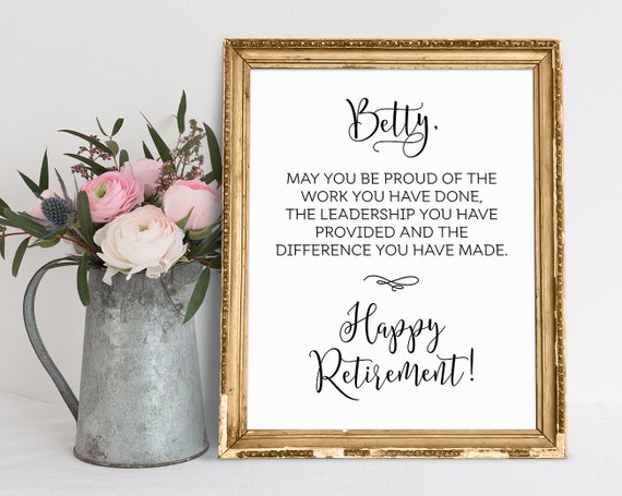happy retirement sign retirement celebration retirement etsy new zealand