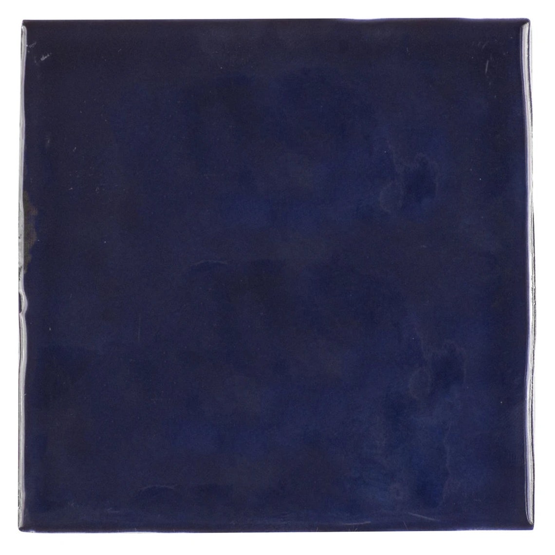 MTO0568 Modern 4X4 Navy Blue Distressed Glossy Ceramic Tile Etsy