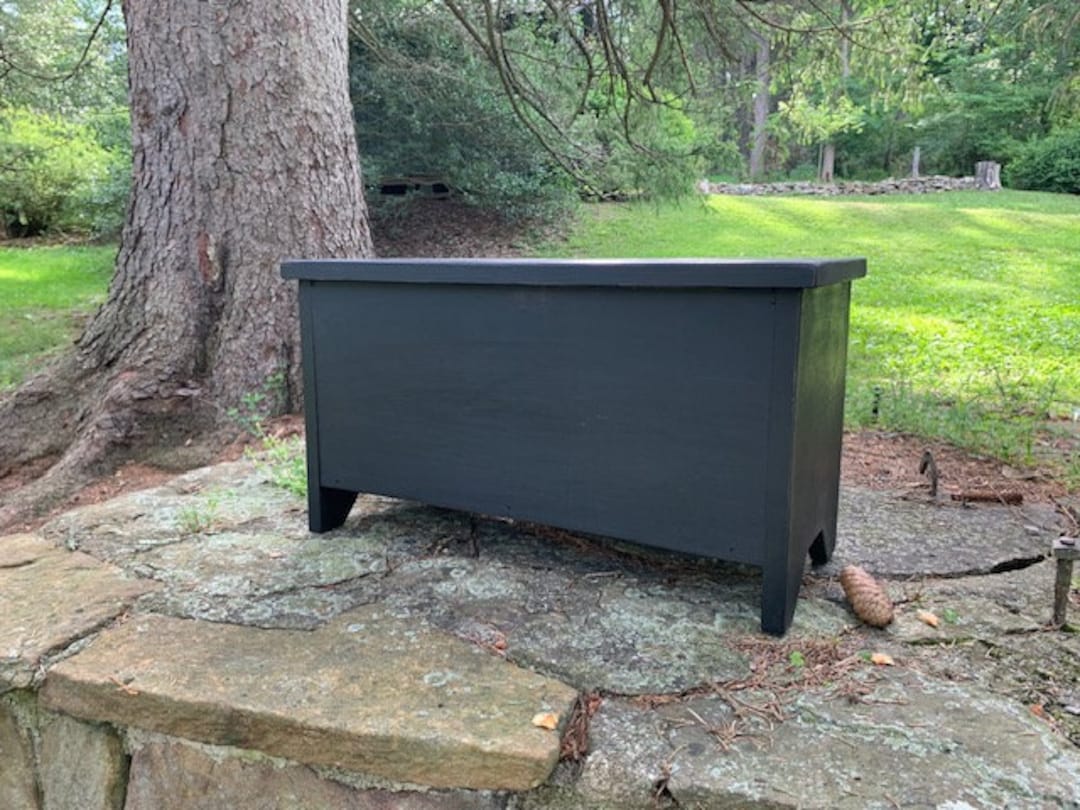 Primitive Box/riser With Hinged Lid - Etsy