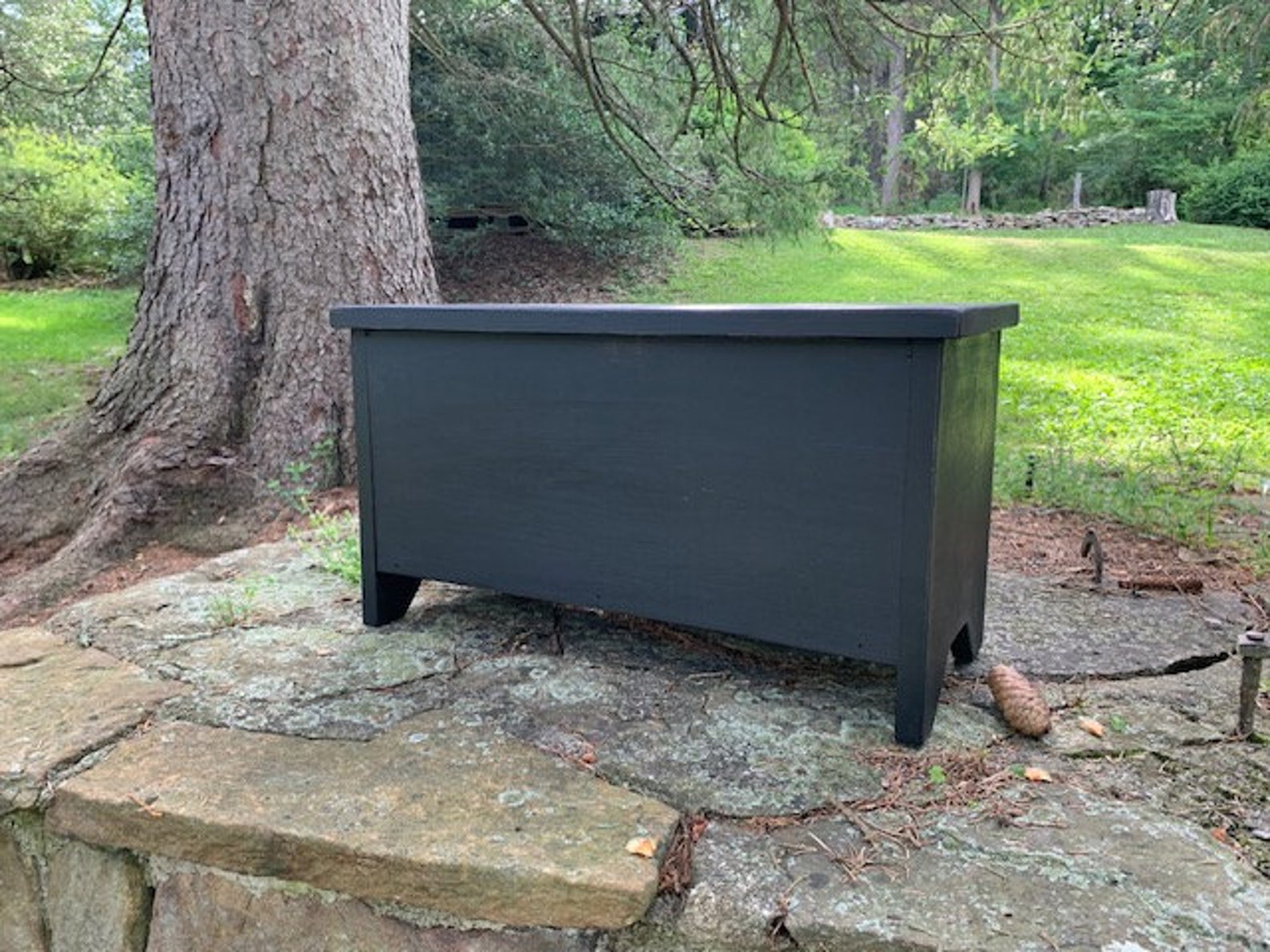 Small Box Riser Primitive Box/riser With Hinged Lid - Etsy