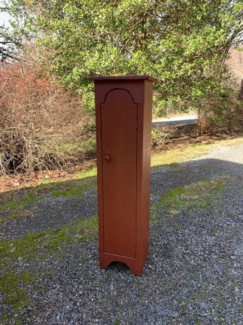 Primitive Grandma's Jelly Cupboard with Door image 1