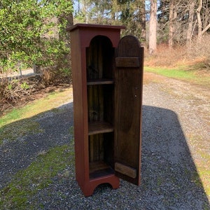 Primitive Grandma's Jelly Cupboard with Door image 2