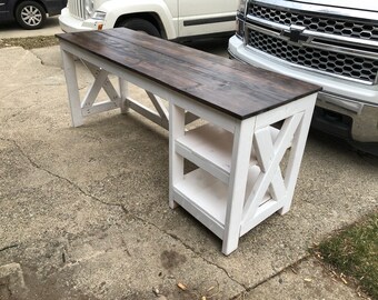 Farmhouse x office desk