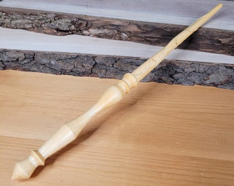 Maple Magic Wand - Handmade Wooden Wand, 12 Inches