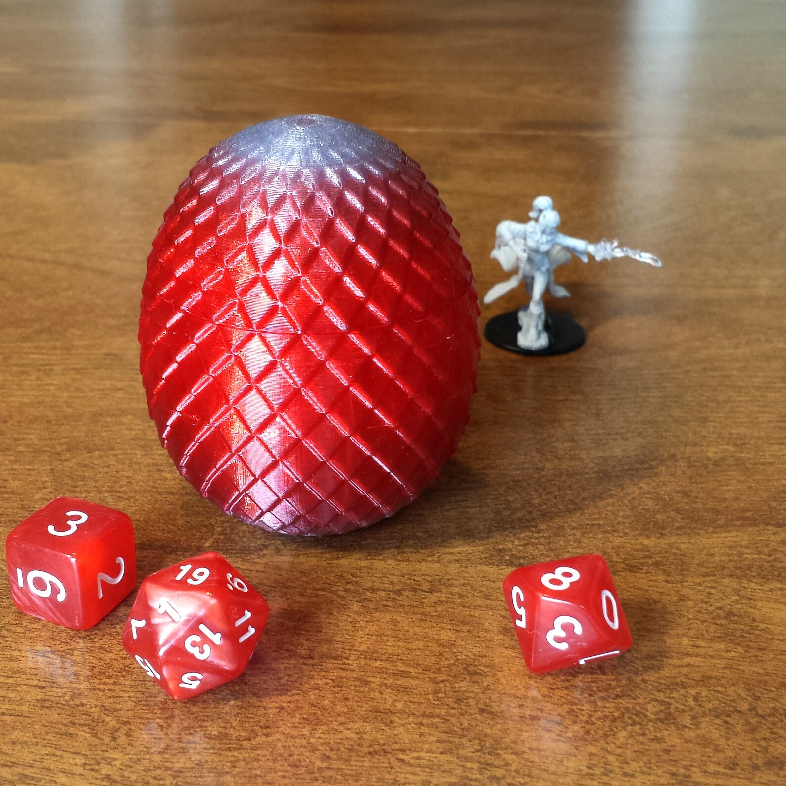 Dnd Dice Box Ember Dragon Egg Dice Box. Store Your Dungeons Etsy