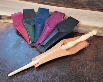 Zauberstab Holster - Handgefertigtes Zauberstab-Etui aus Leder