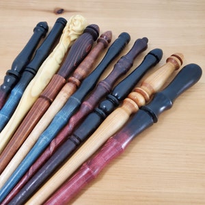10 Pack of Random Wooden Magic Wands