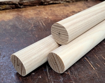Ash Wood Dowels – 14 Inch Length, DIY Crafting