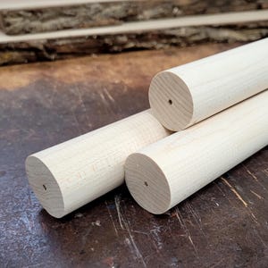 Maple Wood Dowels - Perfect for Crafts, DIY Projects, and Woodworking