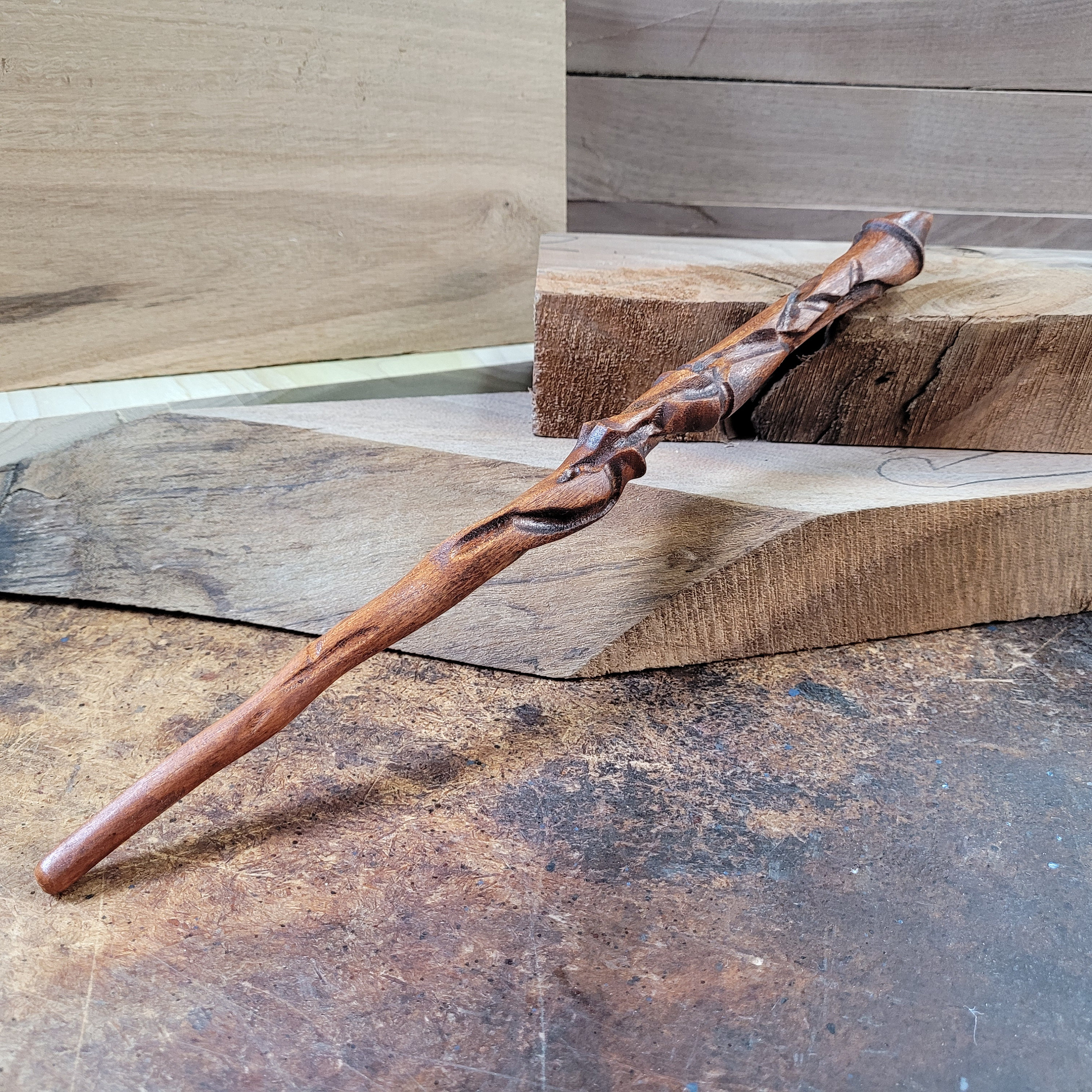 Corrupted Wand - Cherry Magic Wand - Etsy