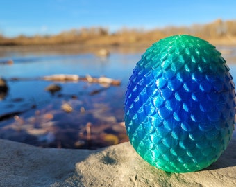 DnD Dice Box - Magnetic Sea Serpent Dragon Egg Dice Holder for Dungeons and Dragons, D&D