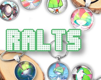 Ralts Necklace or Keychain 25mm