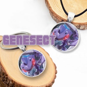 Miscellaneous goods Genesect 「 Pocket Monsters Pokémon Rubber strap 13 」, Goods / Accessories