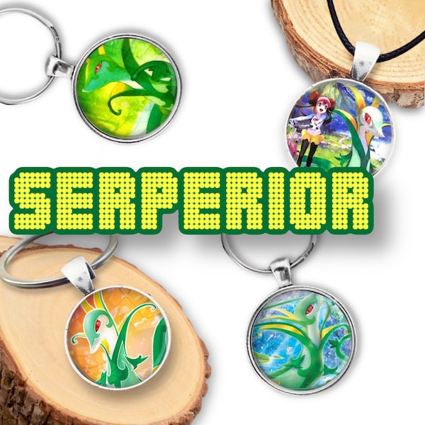 Serperior Necklace or Keychain 25mm