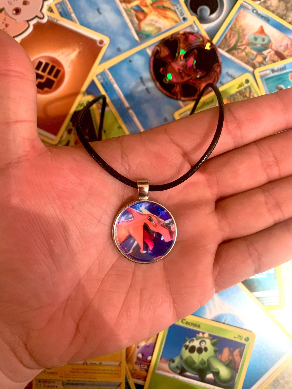 Charizard Necklace or Keychain 25mm Etsy