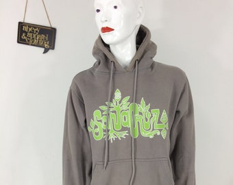 Vintage SANTA CRUZ Hoodie Skateboards Pullover Jumper Sweatshirt Vintage Streetwear Fashion For Men&#39;s and Women&#39;s
