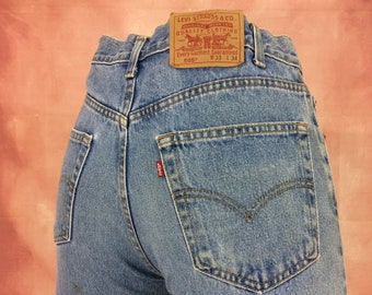 Kleding Gender-neutrale kleding volwassenen Jeans Vintage levi's w31 " 501 gemaakt in de VS 