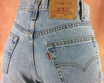 levi's 550 relaxed fit jeans womens
